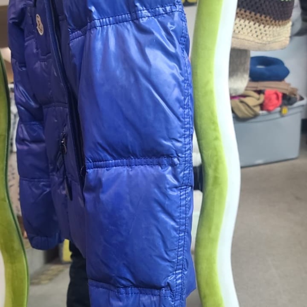 Moncler Shiny Royal Blue Jacket - Picture 4 of 6